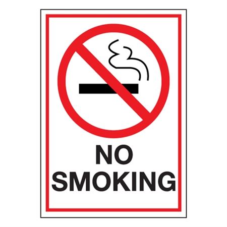 No Smoking - Decal